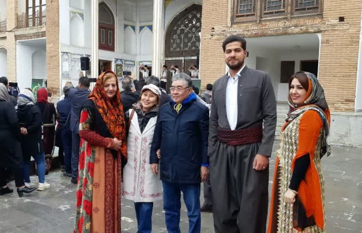 بازدید سفیر قرقیزستان از جاذبه‌های ‌گردشگری کردستان