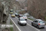 تردد روزانه ۳۳۰ هزار خودرو در محورهای کردستان