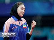 «الینا رحیمی» مدال نقره مسابقات تنیس لبنان را کسب کرد