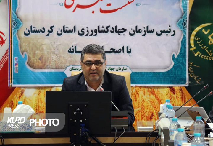 اجرای ۹۴ درصد برنامه‌های طرح جهش تولید در اراضی کشاورزی کردستان