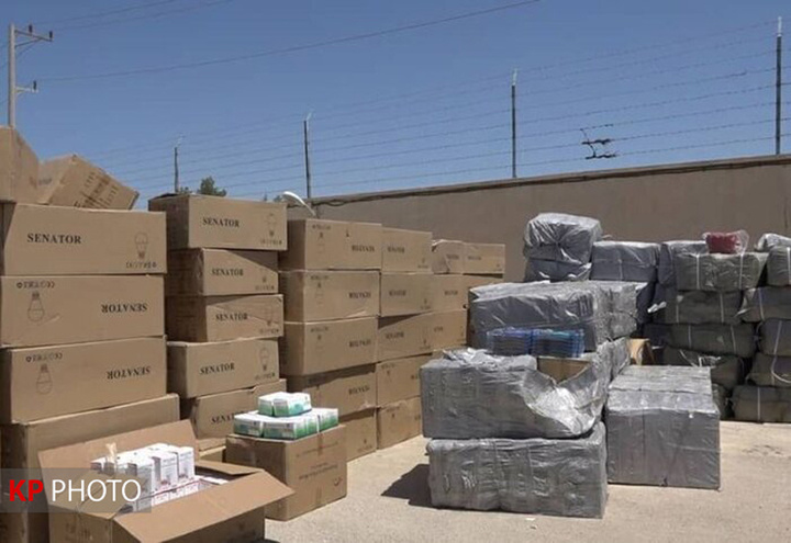 کشف ۲.۶ هزار میلیارد ریال کالای قاچاق در مرزهای کردستان