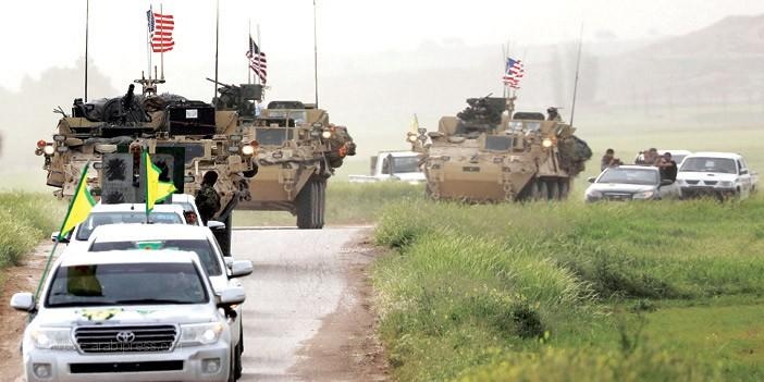 ازسرگیری گشت های مشترک نیروهای آمریکا و کردهای سوریه