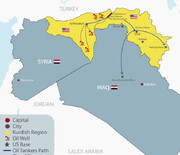 همراهی آمریکا با کردهای سوریه در انتقال نفت به اقلیم کردستان