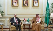 وزیر خارجه سوریه با وزیر خارجه عربستان دیدار کرد