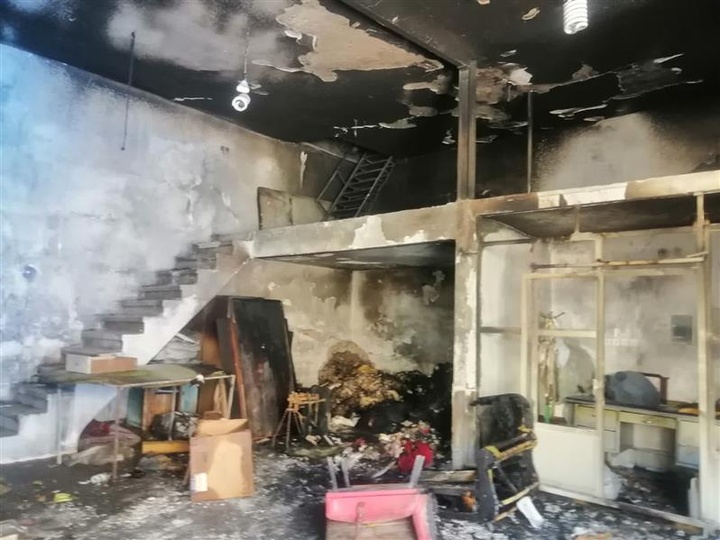 آتش‌سوزی در بازار تاریخی ارومیه 