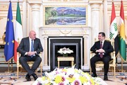 دعوت وزیر دفاع ایتالیا از نخست وزیر اقلیم کردستان برای سفر به آن کشور