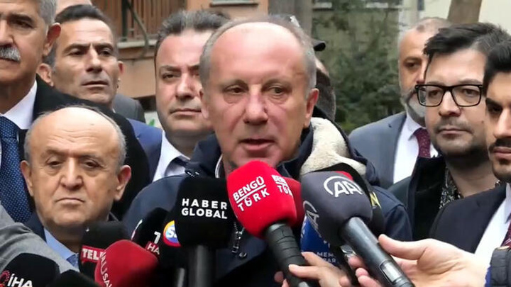 محرم اینجه از نامزدی انتخابات کناره گرفت محرم اینجه از نامزدی انتخابات کناره گرفت