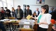 پروین بولدان رای خود را به صندوق انداخت