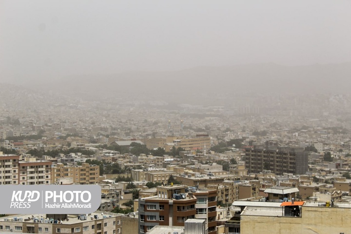 پیش بینی بروز گرد و خاک در کردستان