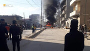 کشته شدن چهار تن از نیروهای دولتی سوریه در حمله پهپادی ارتش ترکیه به منبج