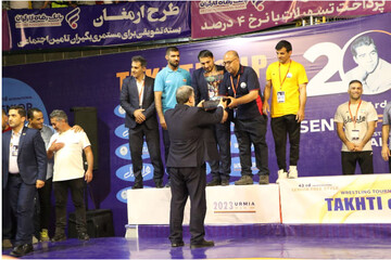 ایران اول و آذربایجان غربی دوم مسابقات جام تختی ارومیه شدند