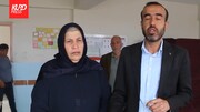 «امینه شن‌یاشار» بانوی عدالتخواه کرد با انداختن رای خود در صندوق‌های رای ابراز امیدواری کرد که رای دادن مردم باعث ایجاد تغییر در ترکیه شود.