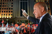 گزارش تصویری جشن پیروزی هواداران اردوغان در شهرهای ترکیه