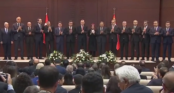 Erdogan sworn in for third term as Turkey president