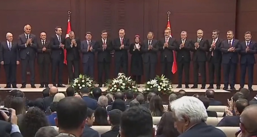 Erdogan introduces new cabinet after taking oath