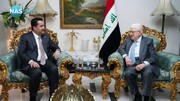 عیادت نخست وزیر عراق از رئیس جمهوری اسبق این کشور