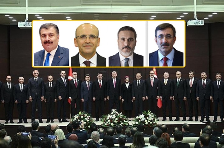 معاون رئیس‌جمهور و سه وزیر کابینه اردوغان کرد هستند