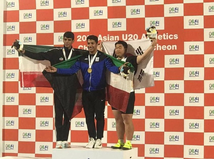 پرتابگر ایرانی مدال نقره پرتاب چکش قهرمانی آسیا را کسب کرد