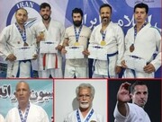 کسب ۸ مدال پیشکسوتان کردستانی در مسابقات قهرمانی کاراته کشور