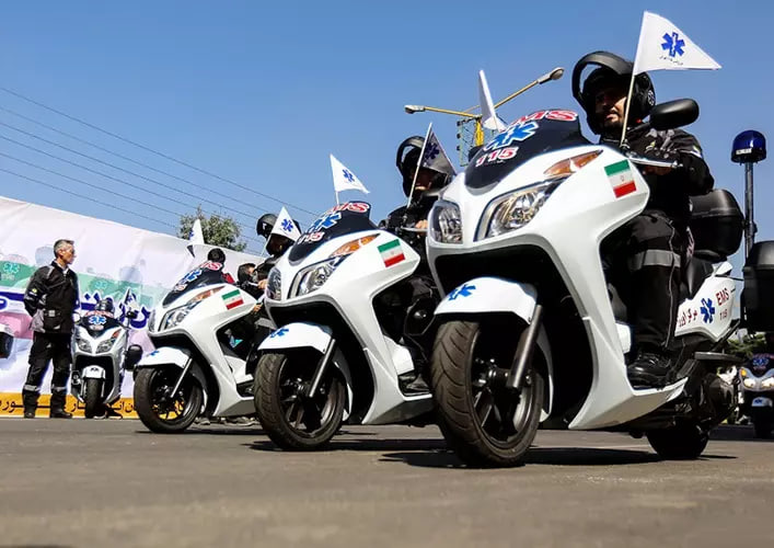 رئیس سازمان اورژانس کشور: ۳۰۰دستگاه موتور سیکلت اورژانس خریداری شد