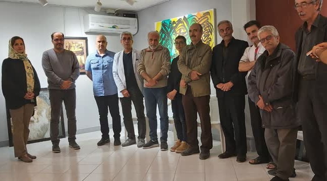 برگزاری نمایشگاه آثار قلمزنی اساتید برجسته کرمانشاهی در نگارخانه بلوط