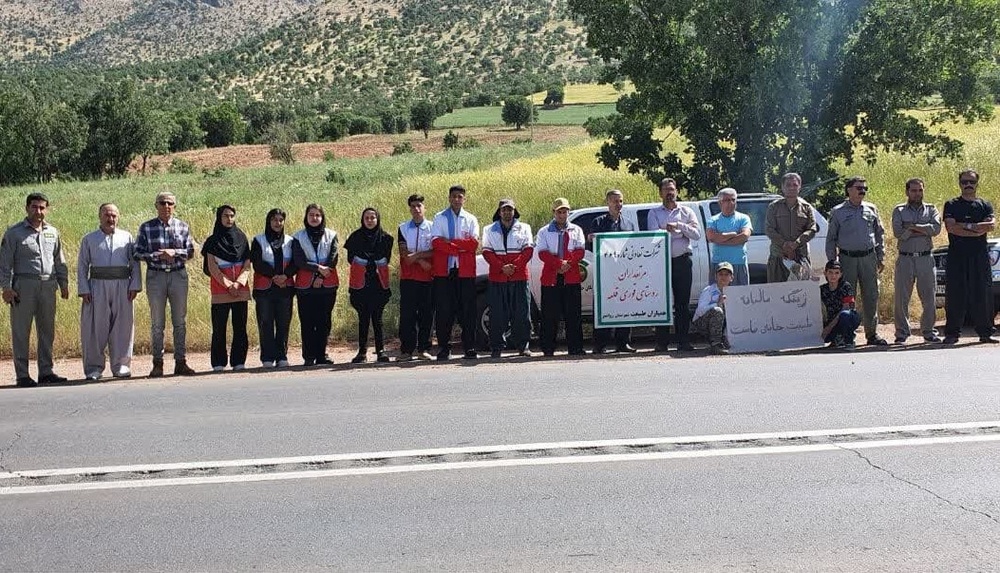 گزارشی از یک حرکت نمادین به مناسبت روز جهانی محیط زیست / دکتر برهان ولدبیگی