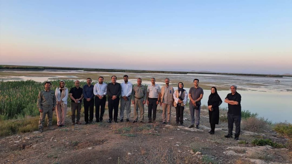 تیم عمران ملل متحد از تالاب بین المللی «کانیبرازان» مهاباد بازدید کردند