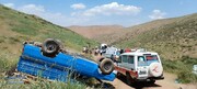 نجات چوپان ٦٢ ساله در ارتفاعات خوی/ وقوع تصادف در محور اشنویه به ارومیه