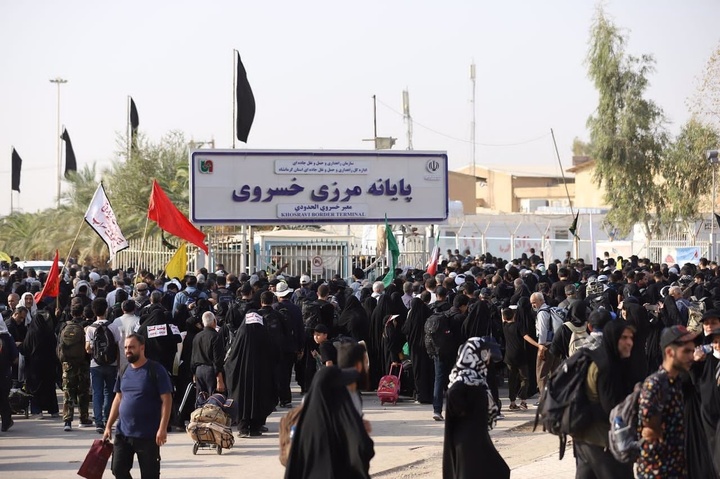 زوار حسینی، مرز خسروی را برای تردد انتخاب کنند