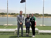 قایقران آذربایجان‌غربی قهرمان رویینگ ایران شد