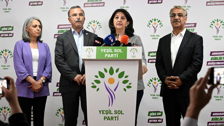 HDP کار را به حزب چپ سبز واگذار می کند 