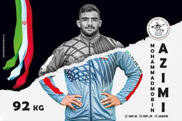 حضور کشتی گیر کردستانی در ترکیب تیم ملی کشتی آزاد ایران در اوپن زاگرب