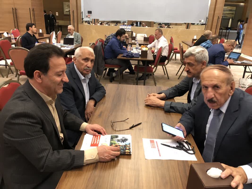 حضور منطقه آزاد قصرشیرین در نمایشگاه بین المللی سلیمانیه