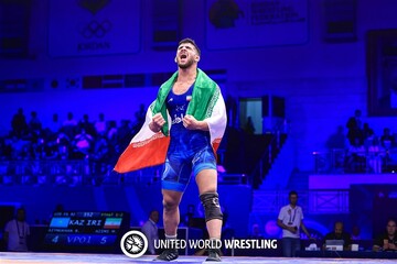 محمدمبین عظیمی، مرد طلایی رقابت های کشتی آزاد رنکینگ زاگرب کرواسی