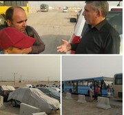 تردد زائران از مرز مهران از ۱۰۰ هزار نفر عبور کرد