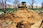 ۴۱۵ حلقه چاه آب غیرمجاز در کردستان مسدود شد