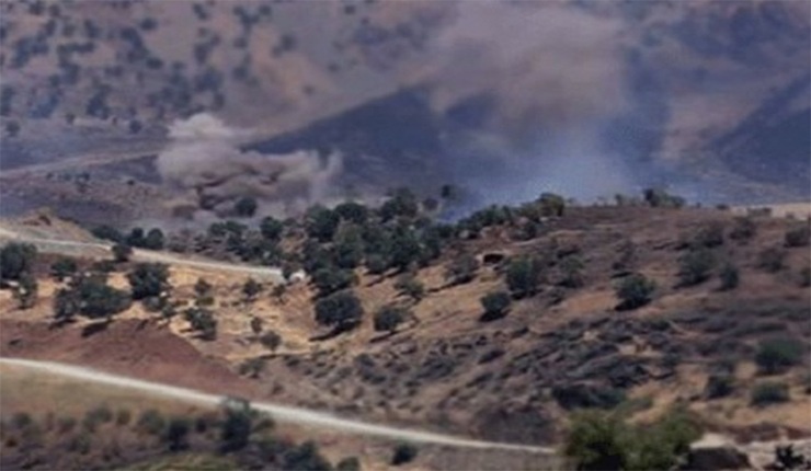 Bombardment targets Turkish military bases in Kurdistan Region