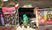   عرضه محصولات عشایر و روستاییان در مصلی تهران