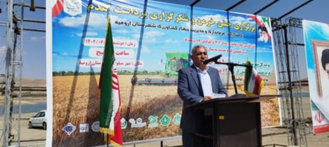  خرید تضمینی ۷۰۲ هزار تن گندم در استان آذربایجان غربی