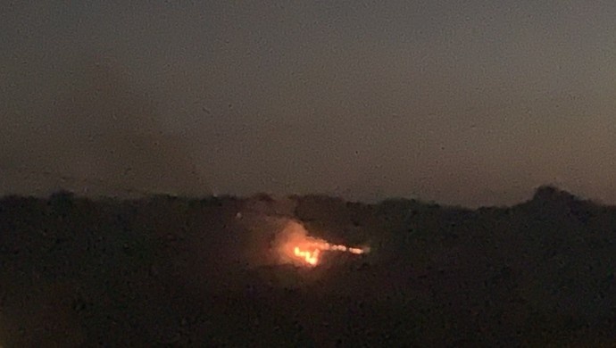 آتش سوی در جنگل های جودی در کردستان ترکیه 