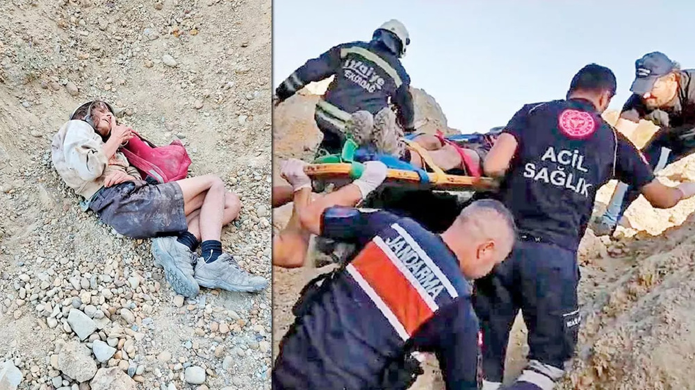 شکارچیان گردشگر زن فرانسوی را از یک گودال پیدا کردند