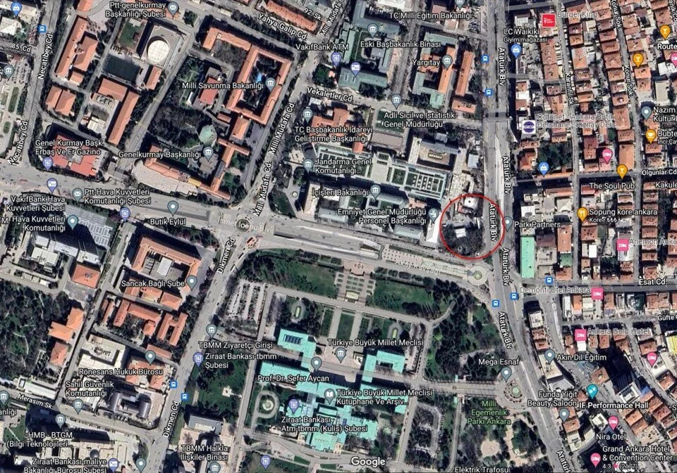 حمله انتحاری به ساختمان وزارت کشور ترکیه