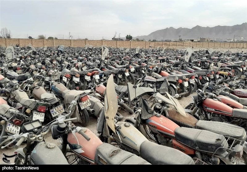 ۸۰۰ دستگاه موتورسیکلت متخلف در کردستان توقیف شد