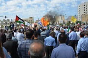 برگزاری راهپیمایی حمایتی مردم ایلام از فلسطین