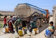 کمبود آب در ١٠ روستای مهاباد/ آبرسانی با تانکر انجام می شود