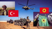 کشته شدن ۱۳ عضو PKK در حملات هوایی ارتش ترکیه در شمال عراق