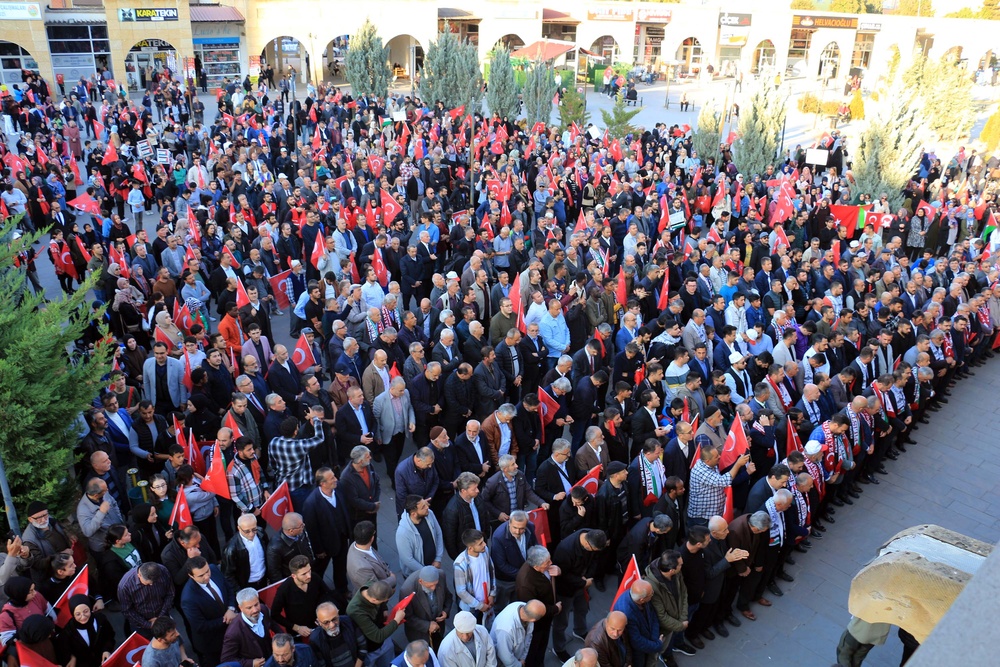 تحصن 3 روزه زنان در دیاربکر برای فلسطین