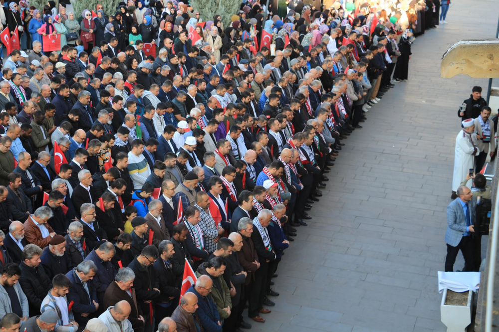 تحصن 3 روزه زنان در دیاربکر برای فلسطین