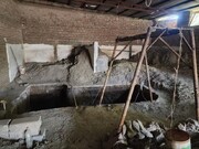 حفاری غیرمجاز در دامداری مجاور تپه تاریخی  ارومیه لو رفت