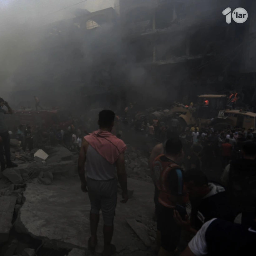 حمله اسرائیل به کمپ آوارگان جبالیه و جان باختن 150 نفر